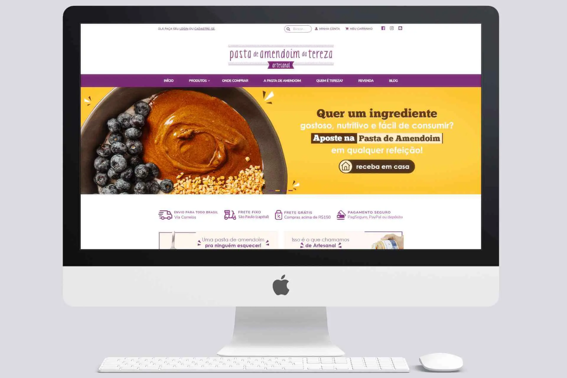 Pasta de Amendoim da Tereza