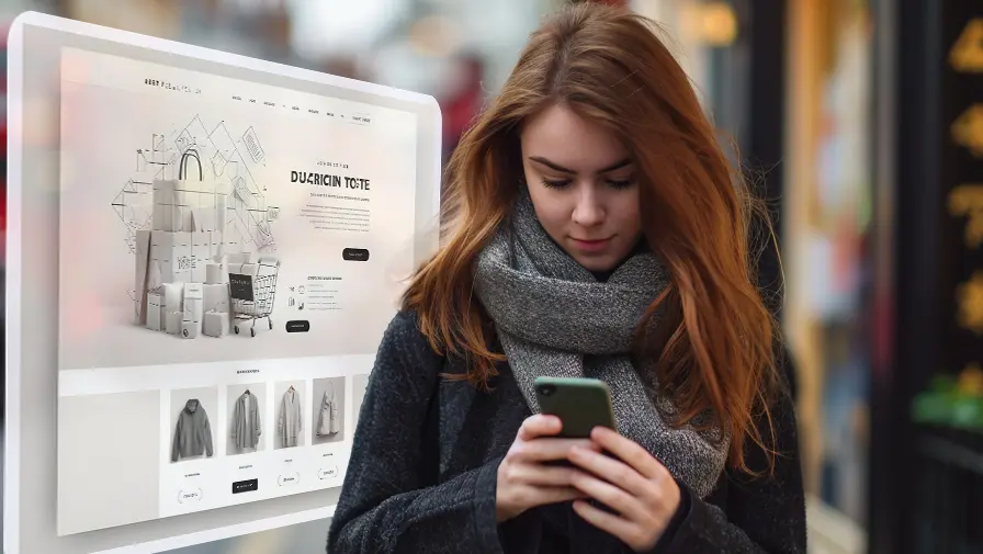 Dashboard de Instagram Shopping mostrando integração com e-commerce e produtos sendo vendidos direto no aplicativo