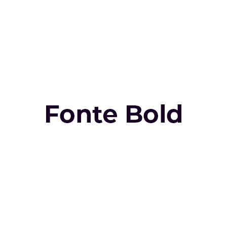 Fonte Bold