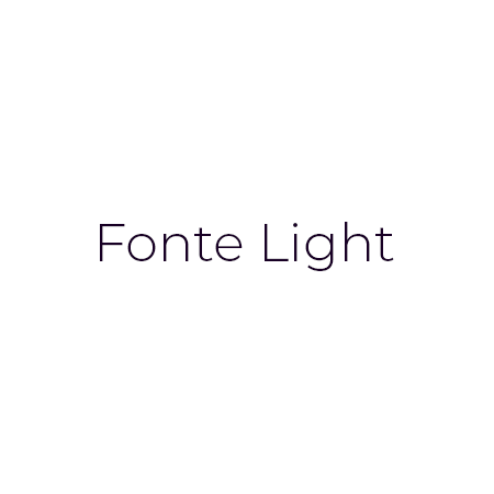 Fonte Light